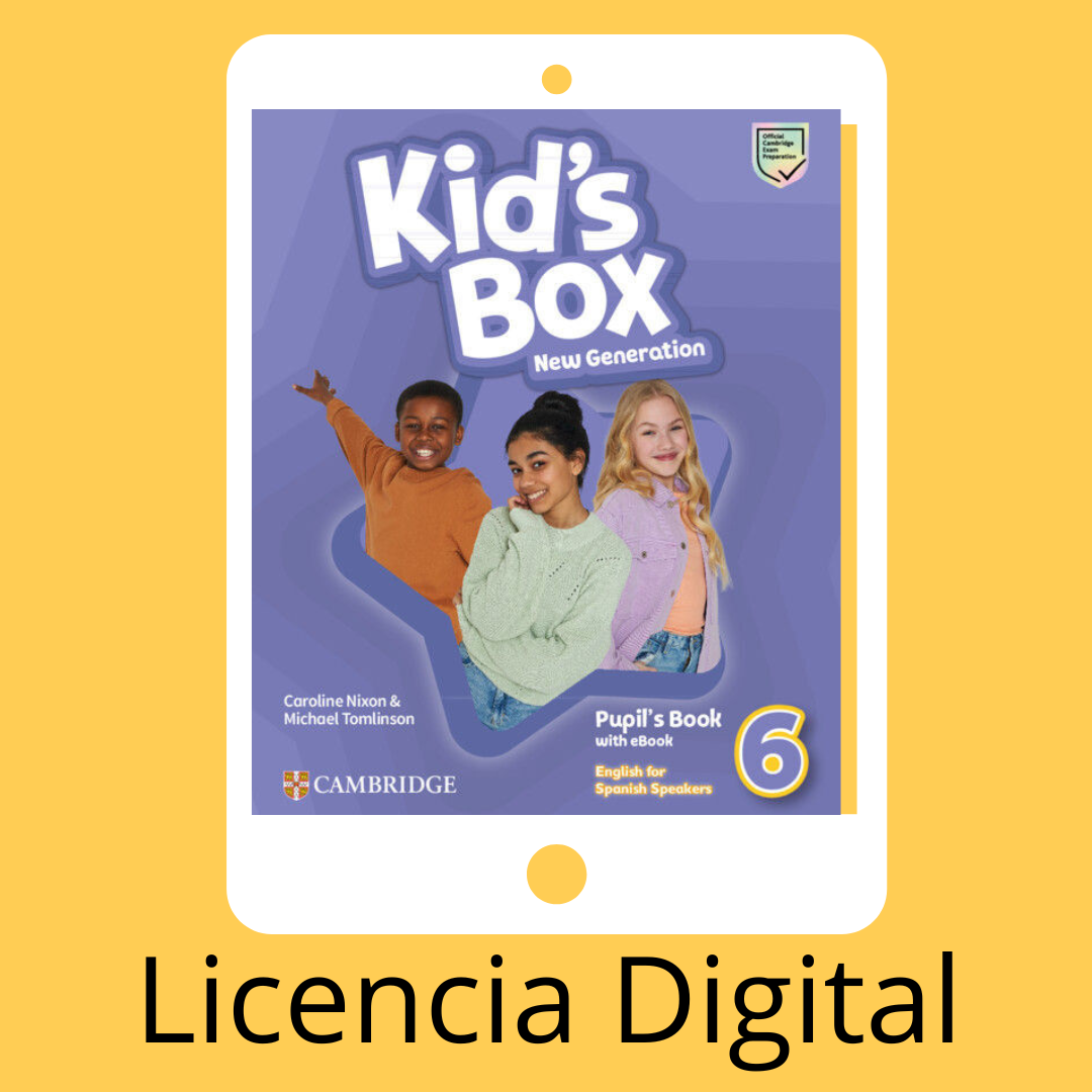 Kid's Box New Generation Level 6 Digital Pupil's Book- LICENCIA DIGITAL